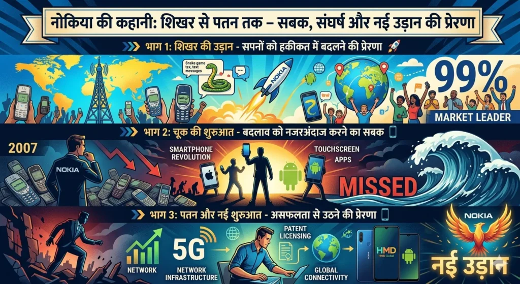 नोकिया की प्रेरणादायक पूरी कहानी