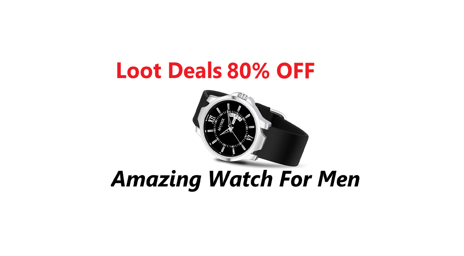 Matrix Antique 2.0 Day & Date Softest Silicone Strap Analog Watch for Men & Boys