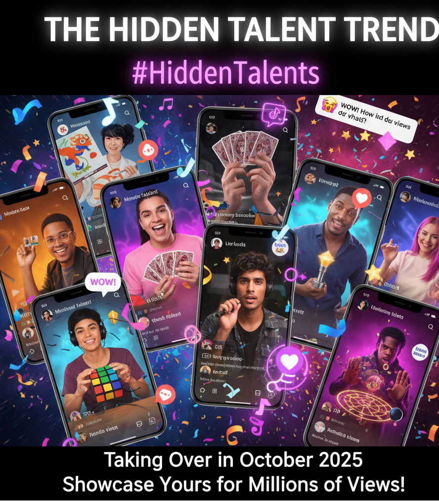 The Hidden Talent TikTok Trend: Why #HiddenTalents Is Taking Over in October 2025-And How to Showcase Yours for Millions of Views