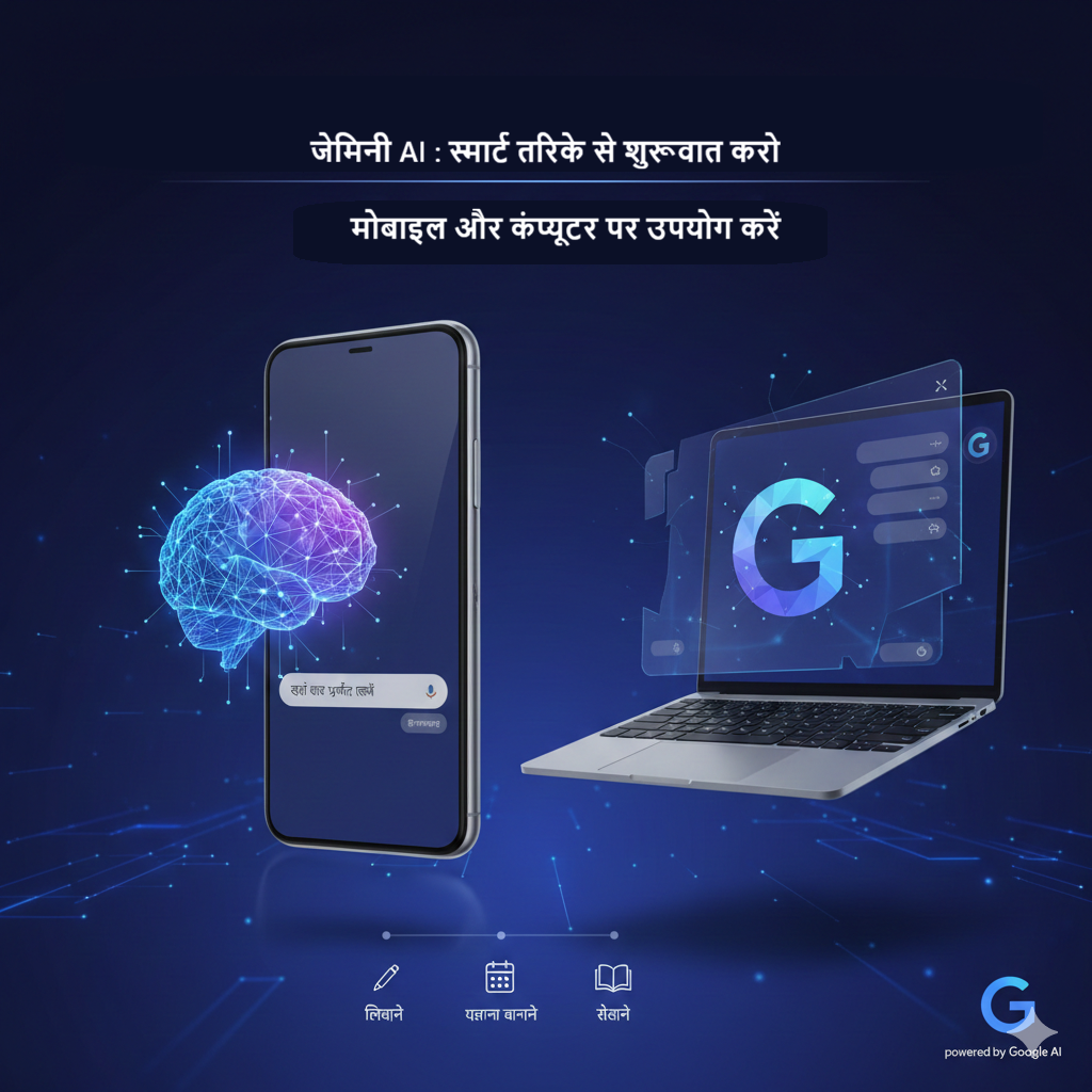 जेमिनी AI का उपयोग कैसे करें: आपके रोज के काम का नया साथी