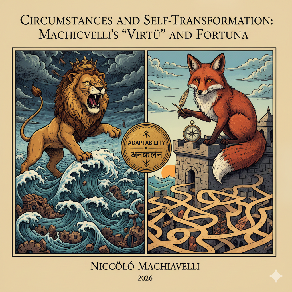 परिस्थितियों के साथ खुद को बदलना: मैकियावेली का ‘Virtu’ और ‘Fortuna’