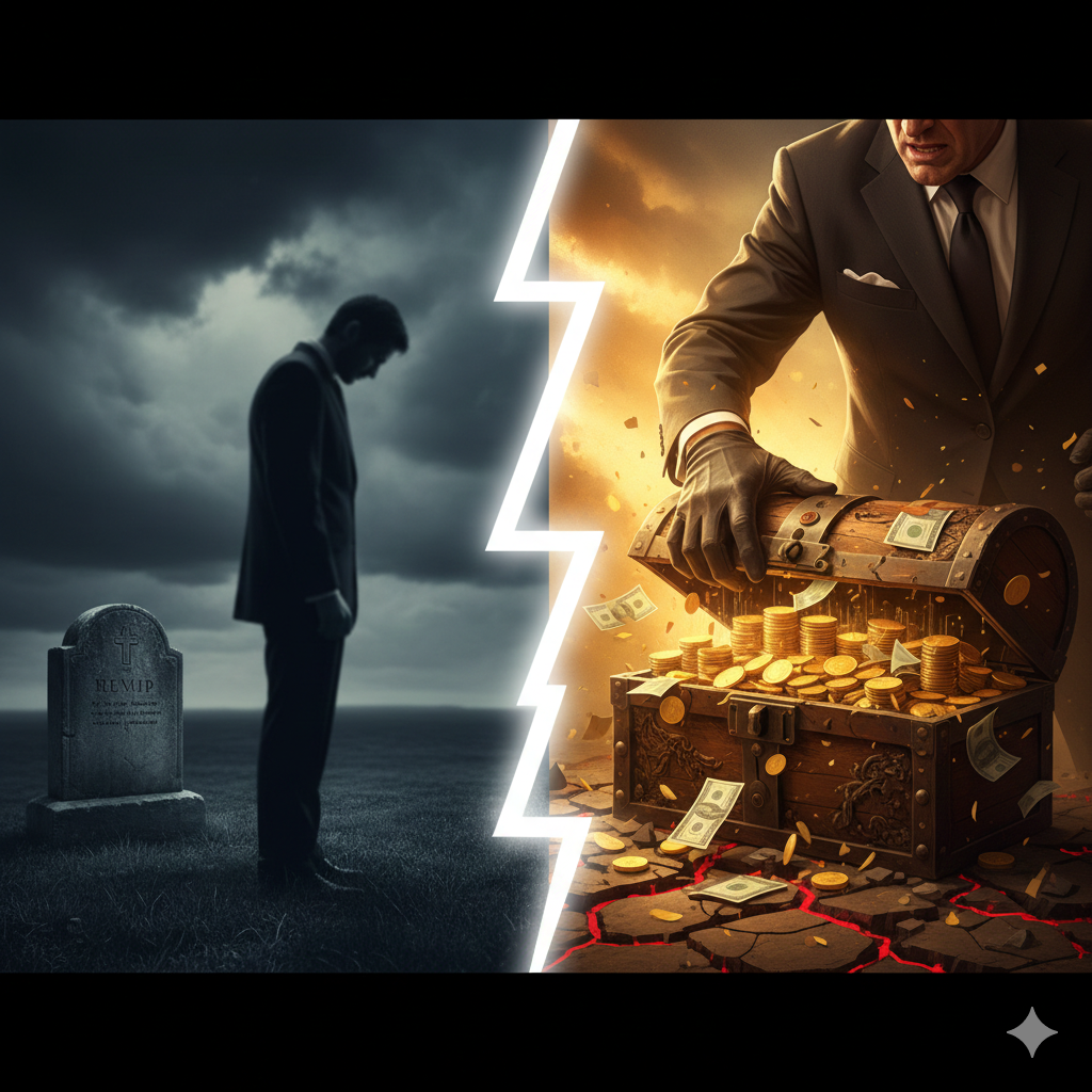 संपत्ति बनाम मृत्यु: इंसान का सबसे बड़ा स्वार्थ क्या है