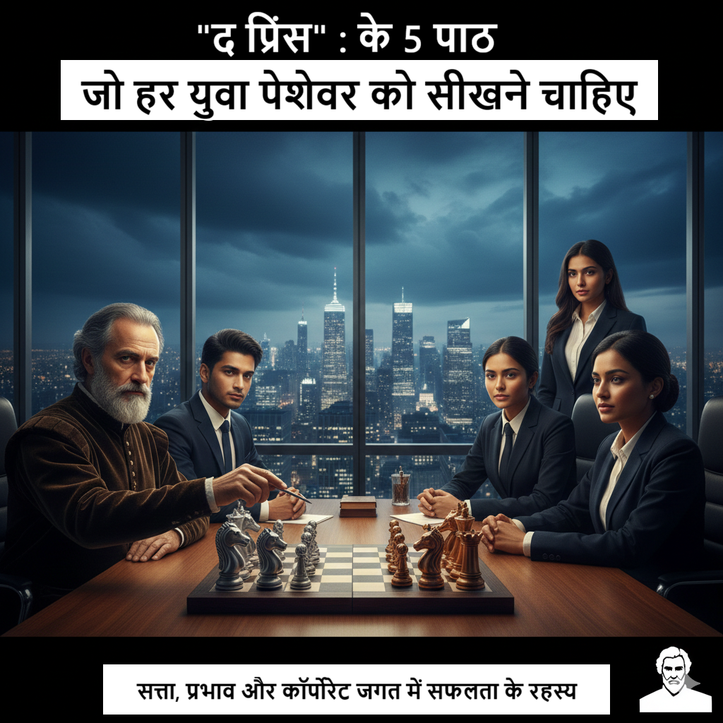 “द प्रिंस” के 5 पाठ: जो हर युवा पेशेवर को सीखने चाहिए