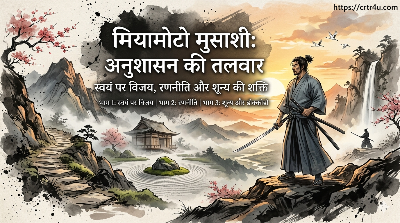 मियामोटो मुसाशी: अनुशासन की तलवार – स्वयं पर विजय और अजेय रणनीति