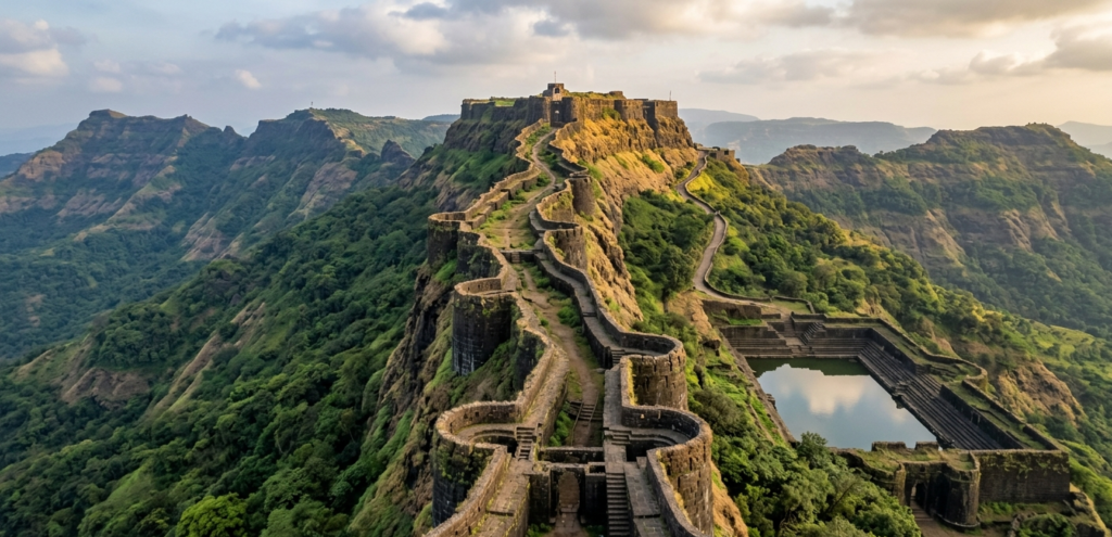 The Engineering Marvels of Rajgad