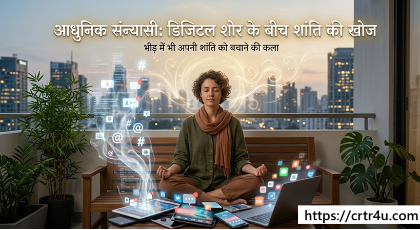 आधुनिक संन्यासी: डिजिटल शोर के बीच शांति की खोज