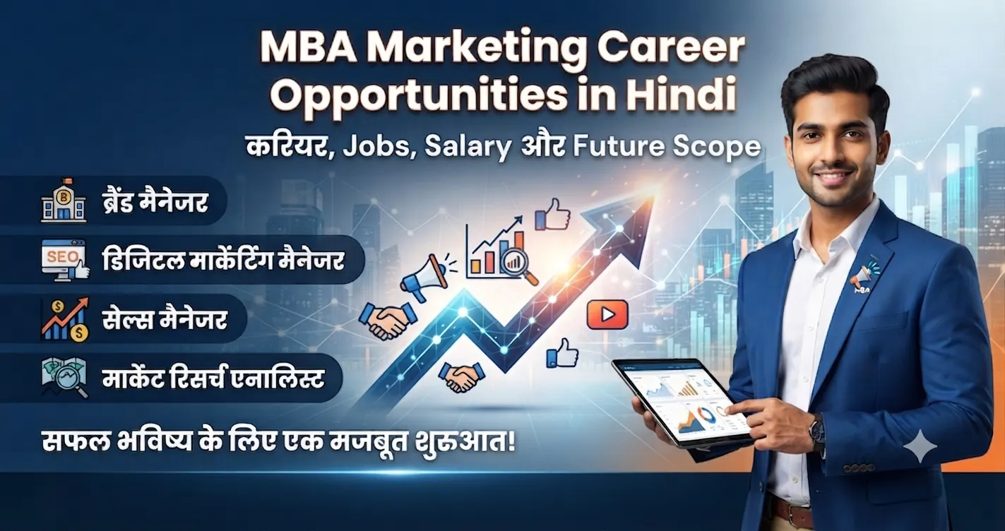 MBA Marketing के बाद Career Opportunities और Jobs