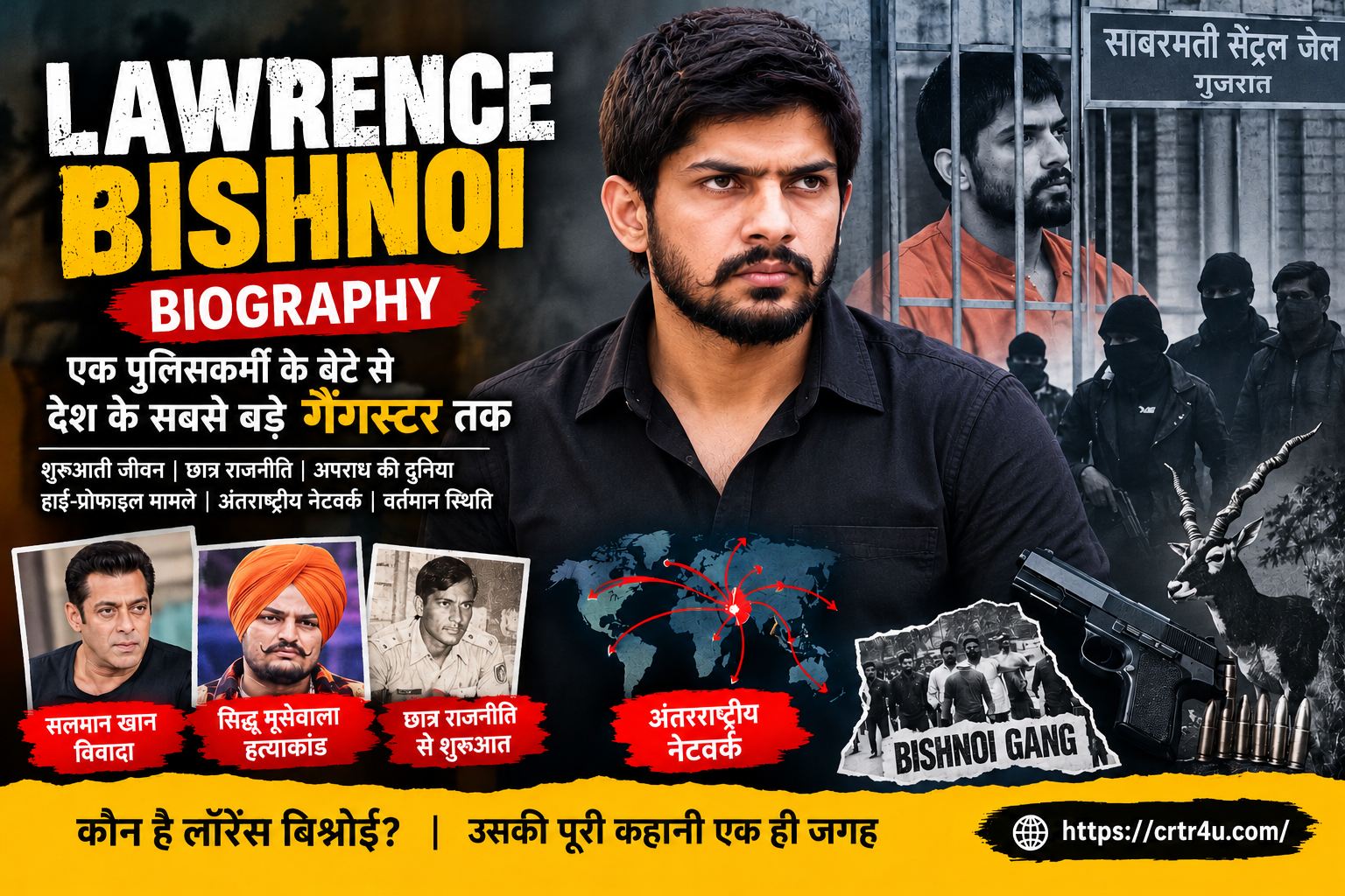 Lawrence Bishnoi Biography in Hindi